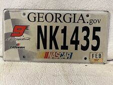 2010 Georgia NASCAR #9 License Plate picture