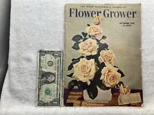 1947 September Home Gardener's Magazine Flower Grower Rough Shape Vtg picture