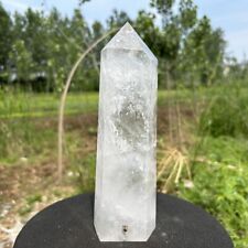 2.81LB Natural clear crystal Quartz obelisk mineral specimen crystal Reiki picture