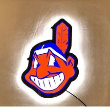 Cleveland Indians Chief Wahoo 2D LED 17