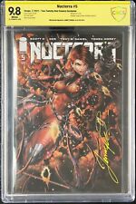 Nocterra #5 CBCS 9.8 Graded Jaime Tyndall SIGNED Comic Book picture