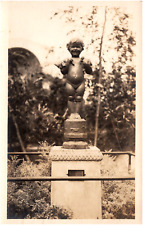 Duck Baby Statue Edith Parsons World's Fair San Francisco CA 1915 RPPC Postcard picture
