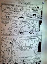 Bullwinkle & Rocky 7 Original Art Fractured Fairy Tale Elf & Shoemaker Page 6 picture