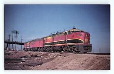 Kansas City Southern Lines Fairbanks Morse Erie 60 Engine Vintage Postcard picture
