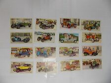 Kelloggs Trade Cards Veteran Motor Cars 1962 Complete Set 16 picture