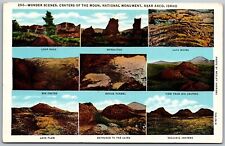 Vtg Arco Idaho ID Craters Of The Moon National Monument Multiview Postcard picture