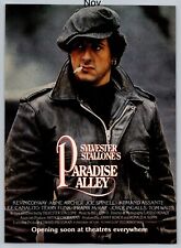 Sylvester Stallone's Paradise Alley Movie Promo Vintage 1978 Full Page Print Ad picture