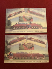 Rare Antique Black Americana Postcards Lot Chicken Inn picture