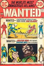 Wanted the World's Most Dangerous Villains #8 VG/FN 5.0 1973 Stock Image picture