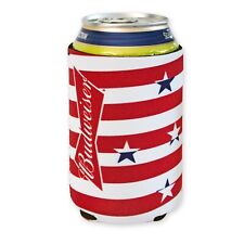 Budweiser Stars And Stripes Can Cooler White picture