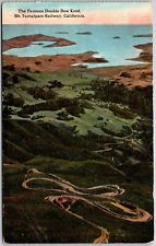 Double Bow Knot, Mt. Tamalpais Railway, California - Postcard picture