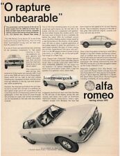 1965 Alfa Romeo Giulia Sprint GT 2-door Vintage Ad  picture