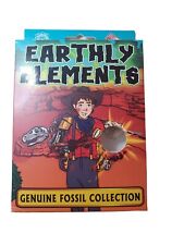 Earthly Elements Genuine Fossil Collection of 8 Homeschool USA picture