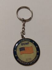 DVNF 2019 I Support America's Veterans Keychain picture
