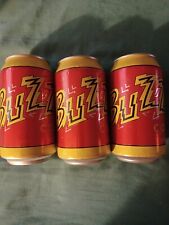 The Simpson Movie Buzz Cola 7-11 Kwik-E-Mart Promotional Soda Can lot of 3 Full picture