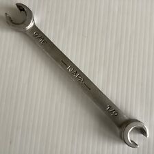 Vintage NAPA Flare Nut Combination Wrench 1/2” X  9/16” Made in USA NDF 552 picture