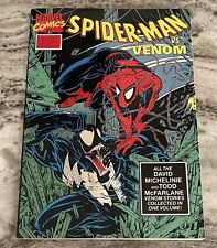 Spider-Man vs. Venom -First Print- Marvel Comics Graphic Novel 1990 - EX/NM picture