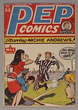 Pep Comics #53 PR 0.5 1945 picture