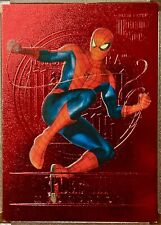 2023 UD Fleer Ultra Marvel Midnight Sons Ruby Medallion SPIDERMAN 21/50 SP picture