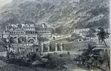1873 Haiti Santo Domingo Samana Bay Puerto Plata Santo Cerro illustrated picture