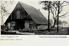 Old Netherlands Farm House Twentsche Boerenwoning Achterzijde Postcard FLAWED picture