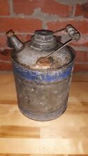 Early 20th Century Kerosene Can 1 Gal. Farm House Style Great Patina Nostalgia  picture