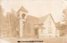 Christian Church Litchfield Illinois IL 1908 Real Photo RPPC picture