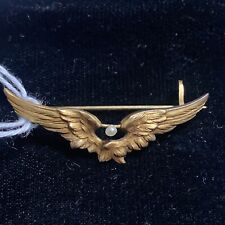 WWI French Military Pilots Cap Wings - Eagle Badge - Fix - Original - RARE picture