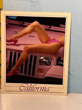 1990 Gold Coast Collection Pinup Cheesecake Postcard: California Legs High Heels picture