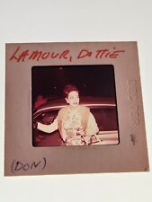 DOROTHY LAMOUR ACTRESS PHOTO 35MM FILM SLIDE picture