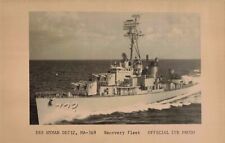 Photo USS Hyman Destroyer DD-732 MA-3&9 Recovery Fleet Official US Navy picture