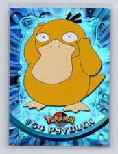 Psyduck #54 Pokemon Topps TV Animation Series 1 Rainbow Foil 1st Print NM/LP picture