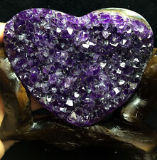 651g Noble gift！ Natural Amethyst & Geode Agate Crystal 