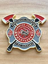 F2 Wicomico County Powellville Fire Department Company Maryland Challenge Coin picture