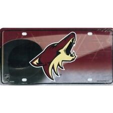 phoenix coyotes nhl ice hockey team logo license plate made in usa picture