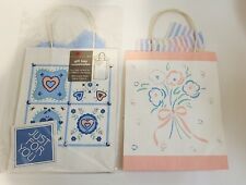 Vtg 90s American Greetings Gift Bag Set 1 NOS And 1 NWOB  picture