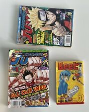 Manga Shonen Jump Issues Anime Comic Book Magazines & Novel Lot of 3 English  picture
