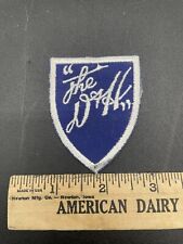 The D&H Delaware and Hudson Railway DH Patch Blue & White 2
