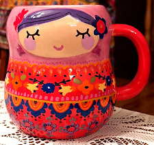 Natural Life Nesting Doll Coffee Tea Mug 
