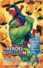 Michael Golden Signed Spider-Man vs. The Hulk Art Poster 2009 Heroes Con EXC picture