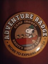 Knott's Berry farm Adventure Badge 2024, new collectable picture