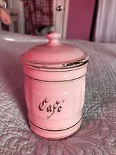 Pink Vintage enamelware picture