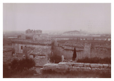 France, Villeneuve, panoramic view of Avignon, vintage print, circa 1895 Ti picture