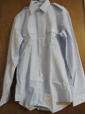 NEW/NOS - Men's Coast Guard Blue Shirt, Long Sleeve, Size 16 1/2 N X 38 Sleeve picture