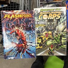 Flashpoint by Geoff Johns Hardcover And Brightest Day Green Lantern Corps HC picture