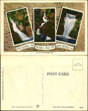 Buck Hill Falls Upper Lower multi-view postcard Pocono Mountains unused picture