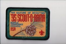 1995 Middle Tennessee Council The Nature Of Scouting Scout-O-Rama patch picture