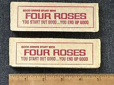 Vintage (Qty.2) FOUR ROSES Blended Whiskey BAR SPONGE (expands first time wet) picture