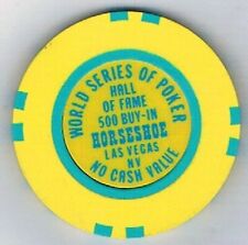 Binion's Horseshoe 500 Buy In Casino Chip 1992 World Series OF Poker Las Vegas picture