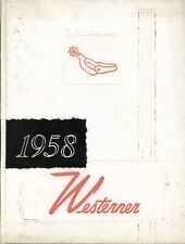 Original 1958 West High School Yearbook - Denver, Colorado-The Westerner  picture